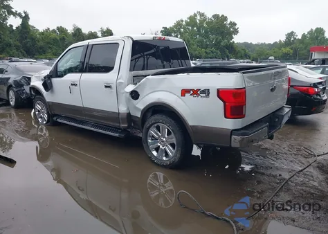 2018 Ford F-150 Lariat z USA, uszkodzony, nr VIN 1FTEW1EG0JFE61276